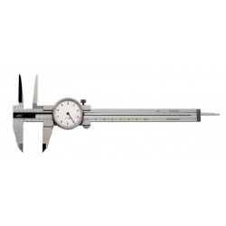 Subler cu vernier si ceas analogic  0 - 150 mm Helios Preisser Model 0216