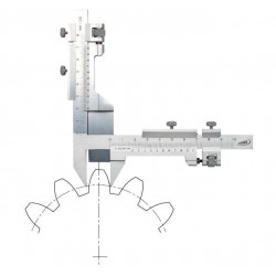 Subler digital 0 - 2000 mm Helios Preisser Model 0228