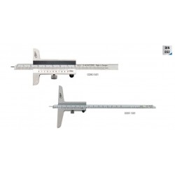 Subler cu vernier  0 - 26 mm Helios Preisser Model 0268 pentru roti dintate