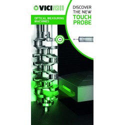 Vicivision - echipament optic pentru piese axiale - masuratori cu palpator